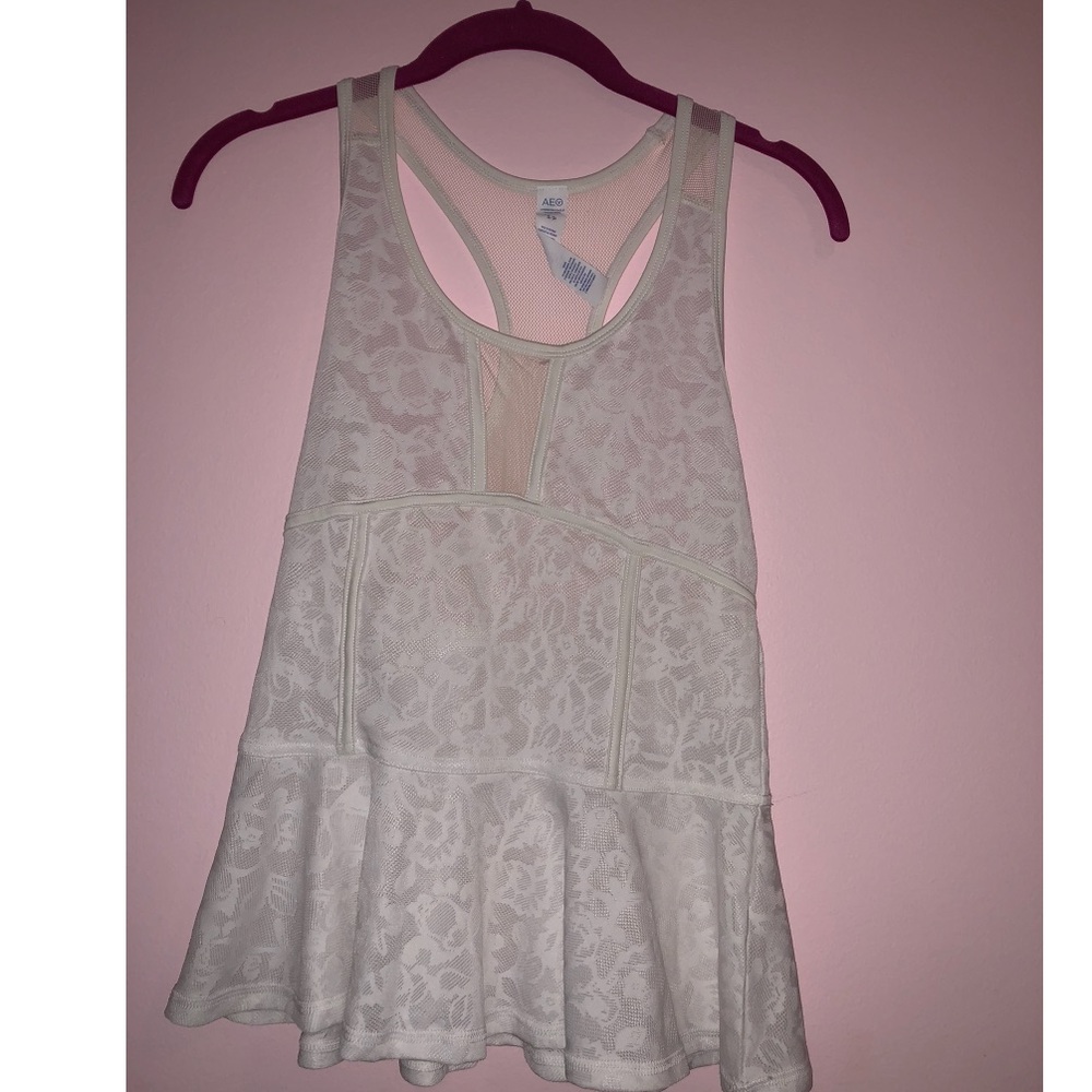 American eagle work out top